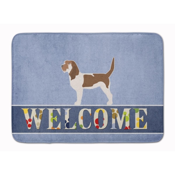Carolines Treasures Grand Basset Griffon Vendeen Welcome Machine Washable Memory Foam Mat BB5494RUG - main
